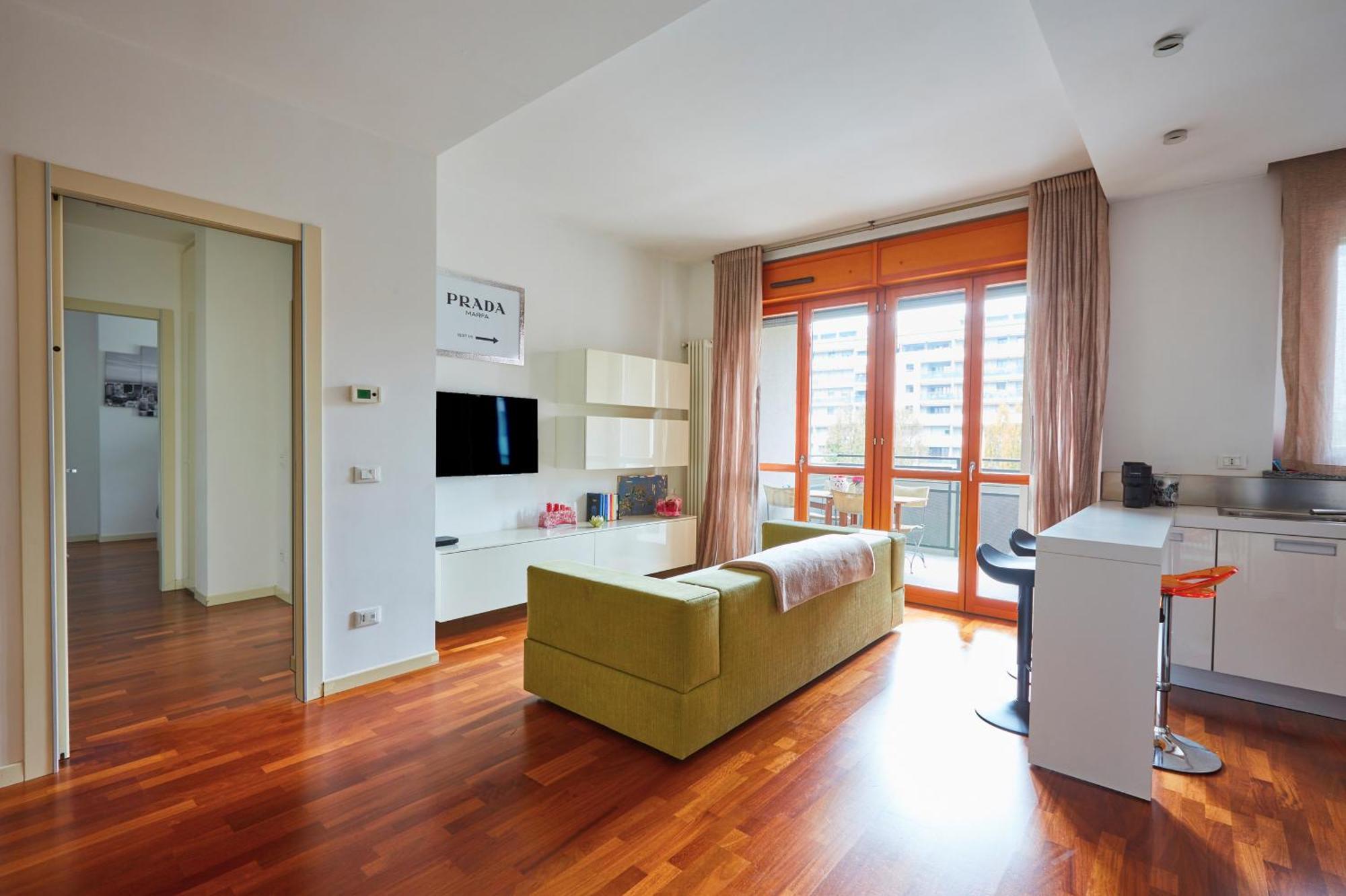 Il Comfort Dello Spazio, In Un Bilocale Milan Exterior photo